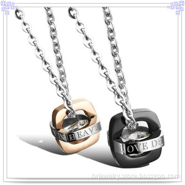 Fashion Jewelry Stainless Steel Jewelry Pendant Necklace (HR3420)